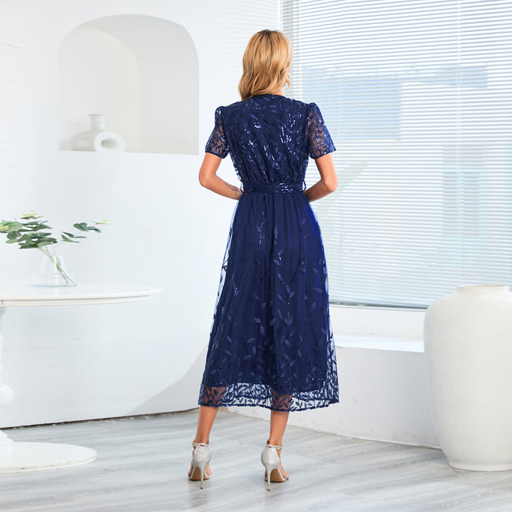Drune - Midikleid mit Pailletten