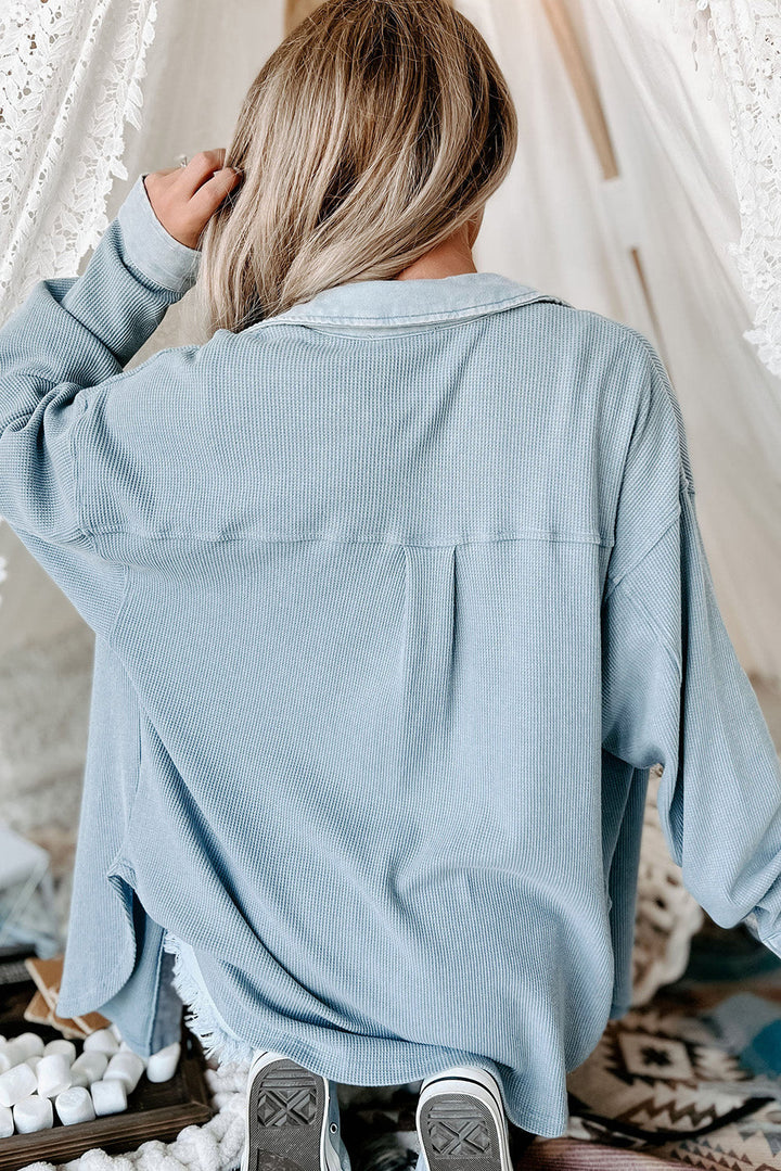 Drune | Klassische Hemdjacke Corduroy Moderner Stil