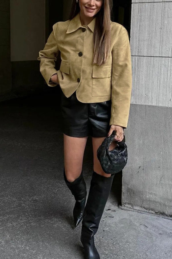 Drune | Wildleder Fashionjacke