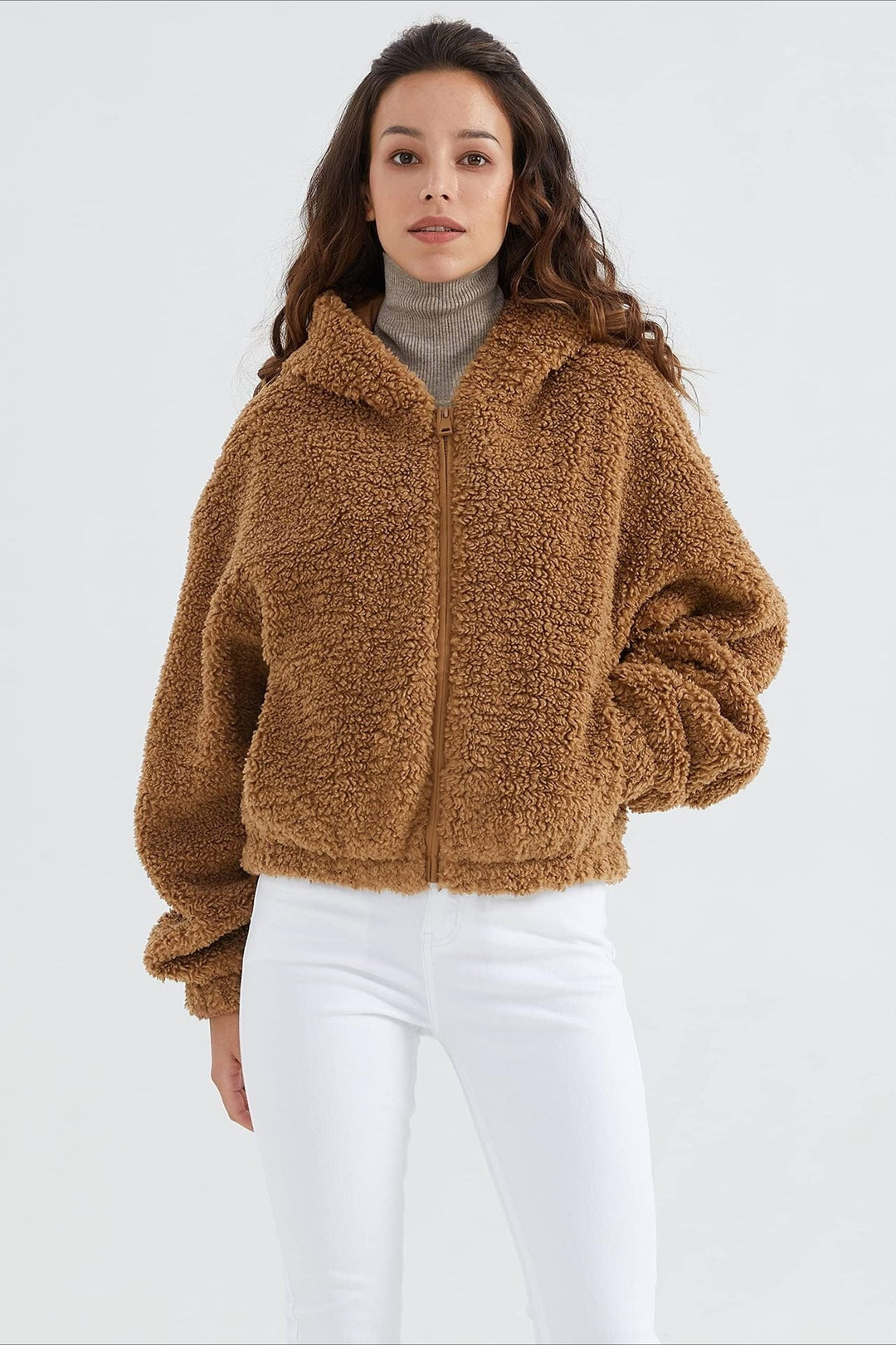 Drune | Kapuze Zip Kurze Jacke