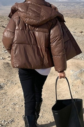 Drune | Plüschgefütterte Übergroße Pufferjacke