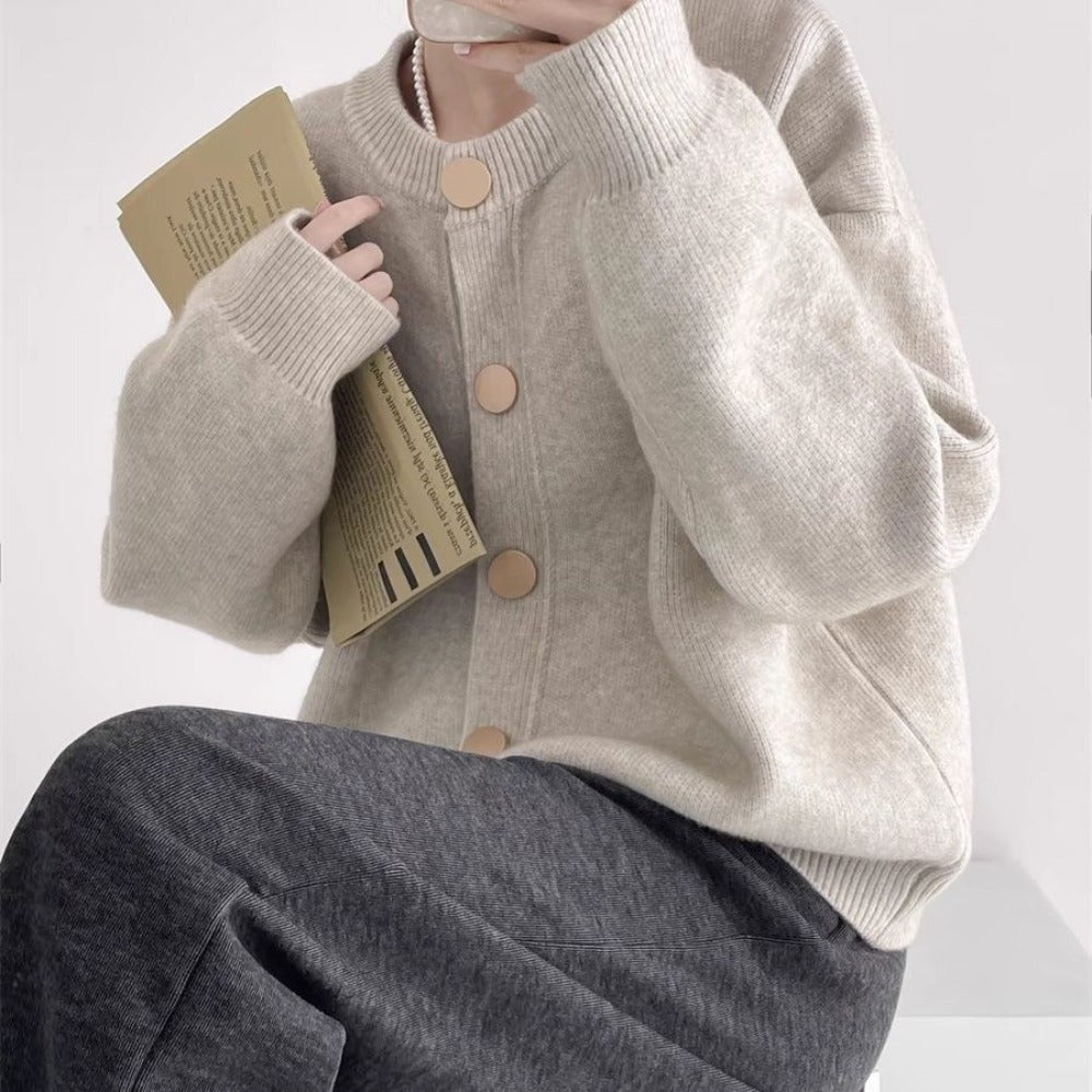 Drune | Strickjacke mit Knopfverschluss für Damen - Chiara