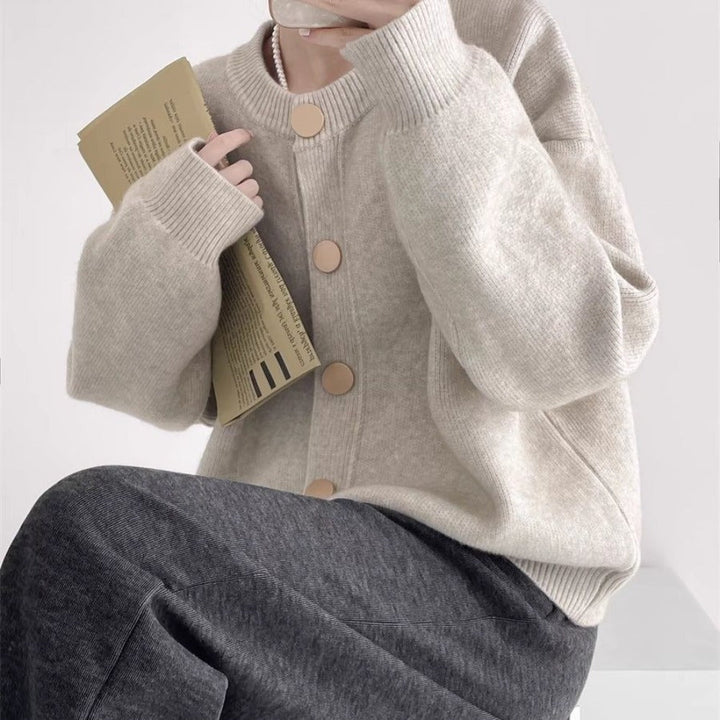 Drune | Strickjacke mit Knopfverschluss für Damen - Chiara