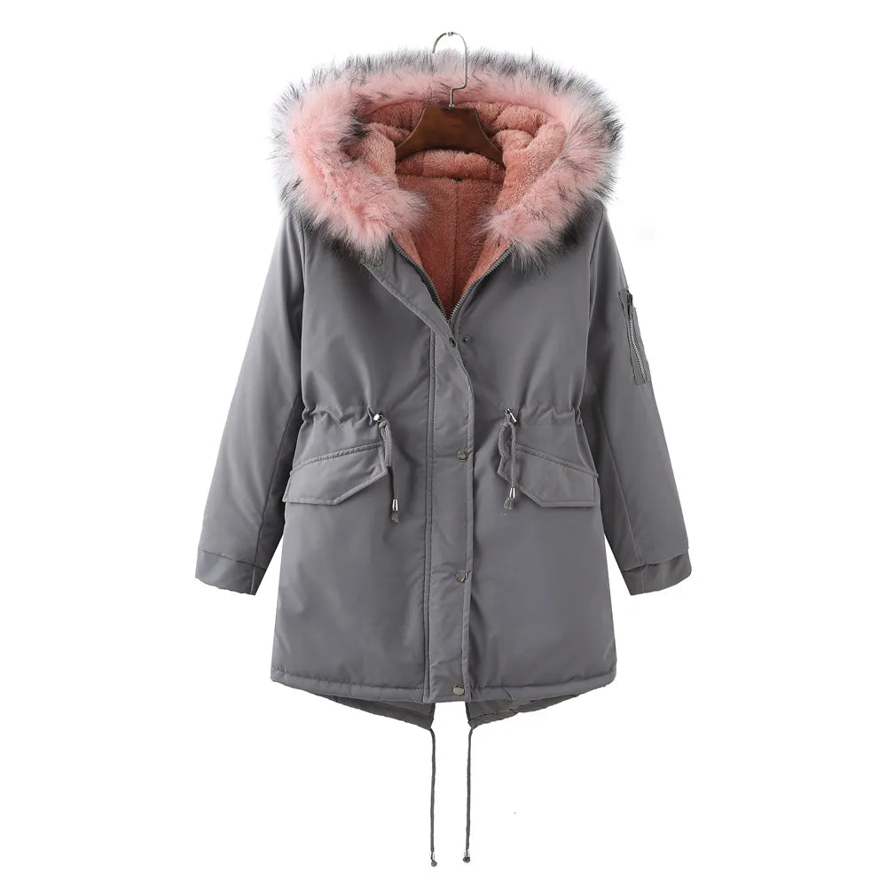 Drune | Verdickte Winterjacke mit Fleecefutter