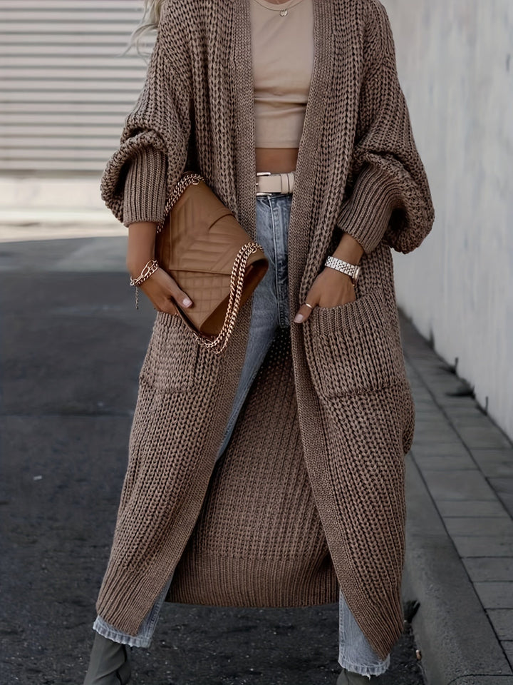 Drune | Strickcardigan aus Wolle mit Taschen für Damen - Perfekt für den Alltag