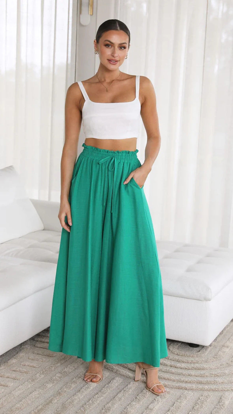 Drune | Sommerverliebte Palazzo Hose