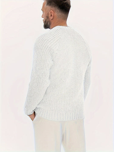 Drune | Strickpullover Im Klassischen Design Acryl Komfortabel und Warm
