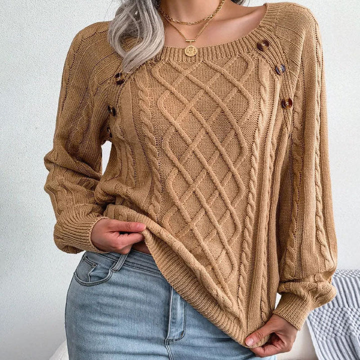 Drune | Pullover Aus Gedrehtem Strick mit Modernem Design