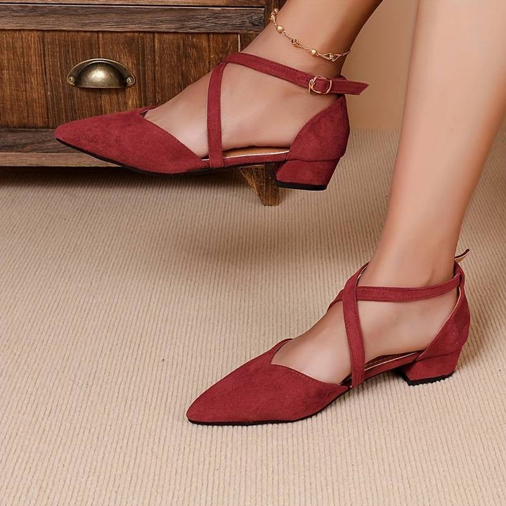 Drune | Modische Flache Sandalen Mit Spitzer Spitze