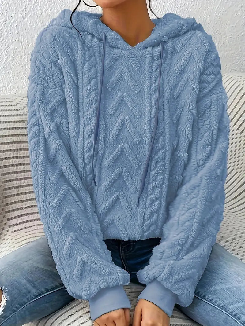 Drune | Plüsch Strickpullover