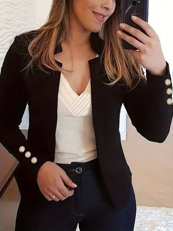 Drune | Freizeit Damen Blazer Mit Knöpfen