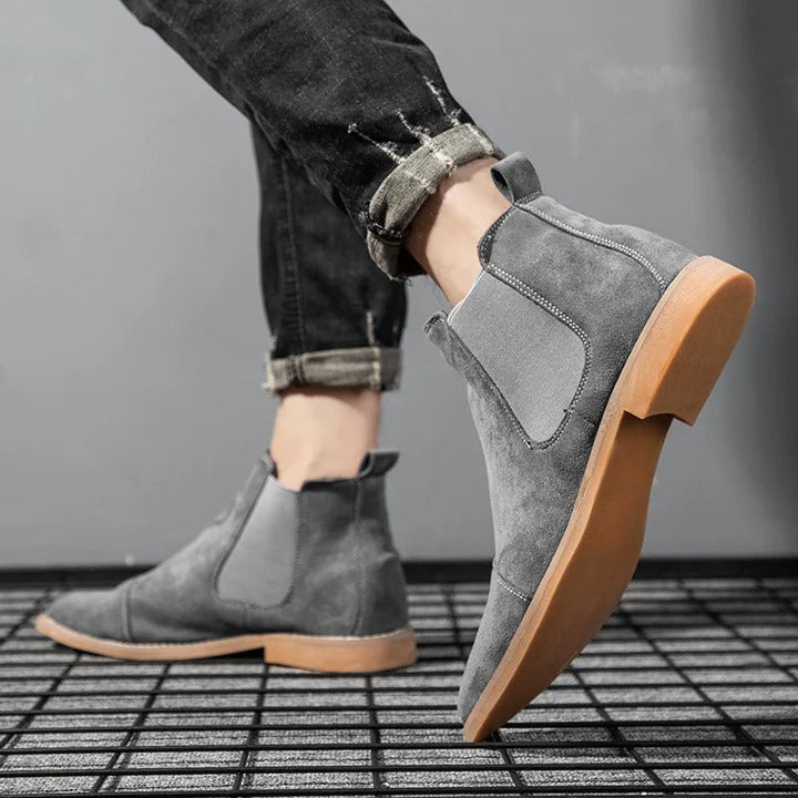 Drune | Wildleder Chelsea Boots Für Herren Stilvoll & Nachhaltig