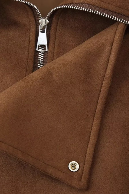 Drune | Fit Braune Freizeitjacke