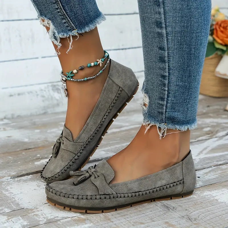 Drune | Stützende Und Bequeme Damenschuhe Mit Flachem Absatz