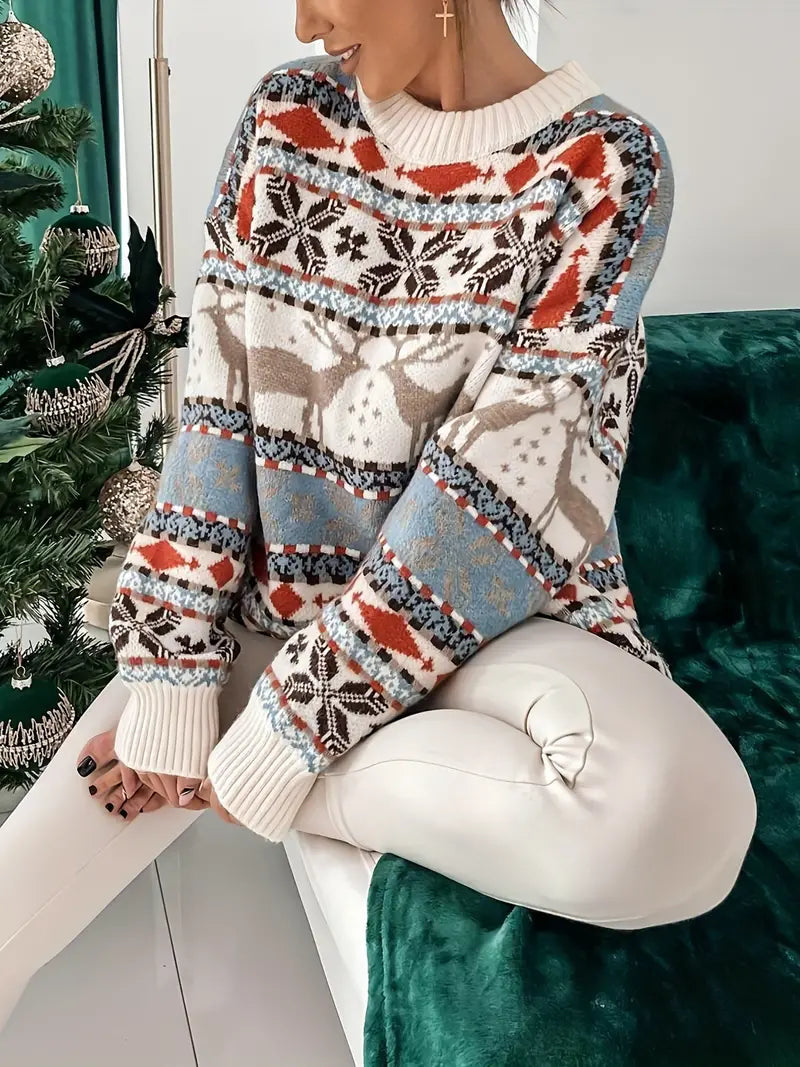 Drune | Pullover mit Rundhalsausschnitt