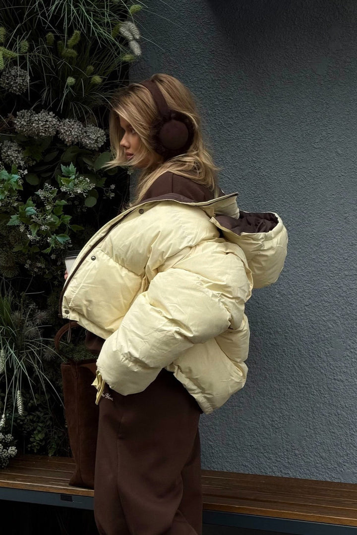 Drune | Fit Puffy Puffer Jacke