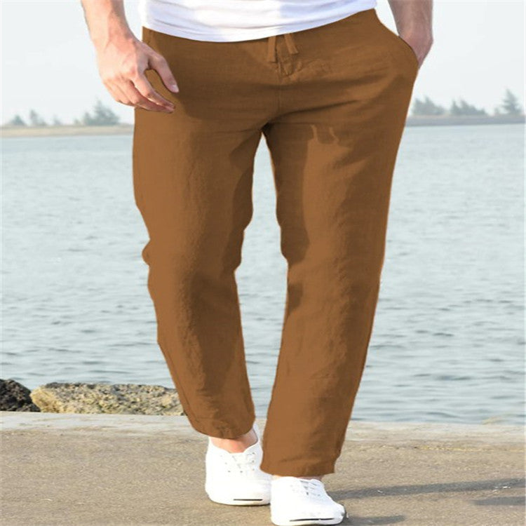 Drune | Hochwertige Leinenhose