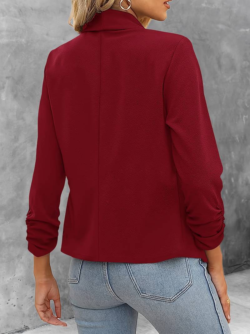Drune | stilvoller blazer mit offener vorderseite