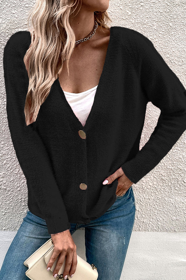 Drune | Gebreid Cardigan Sweater Jacke