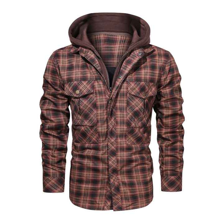 Drune | Karierte Herrenjacke