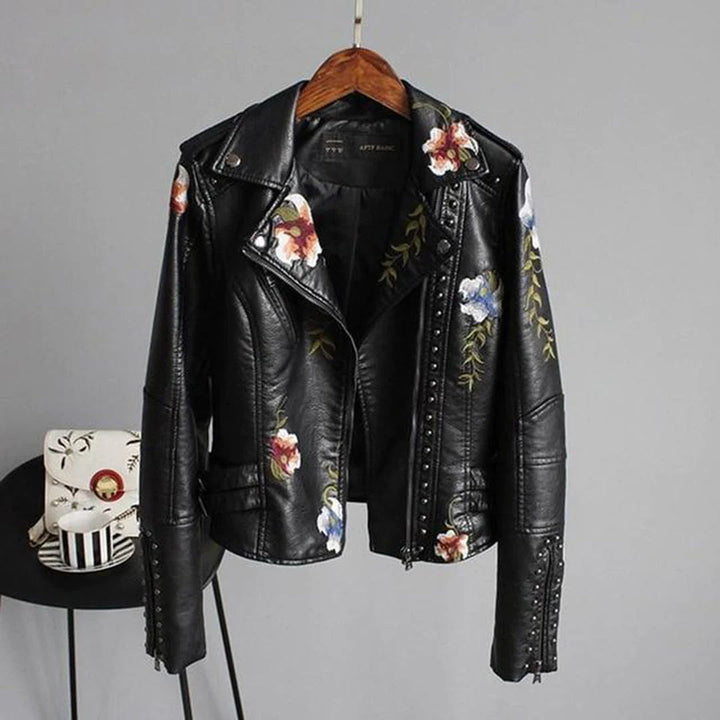Drune | Damenjacke mit Blumenmuster
