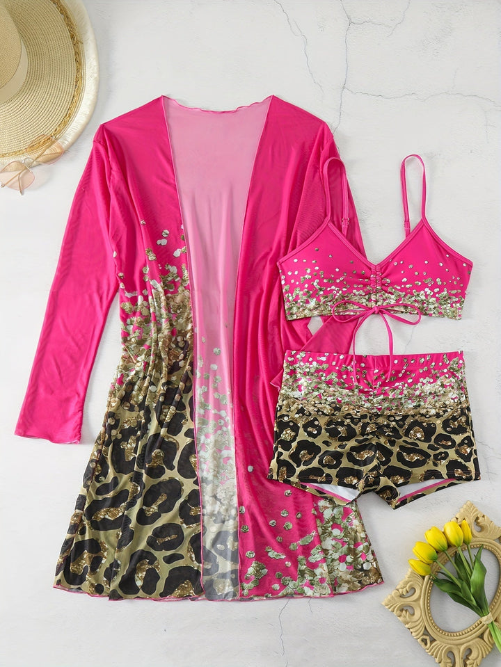 Drune | Bikinisatz Mit Leopardenmuster