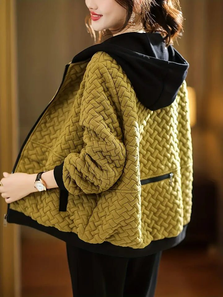 Drune | Gestepptes Hoodie