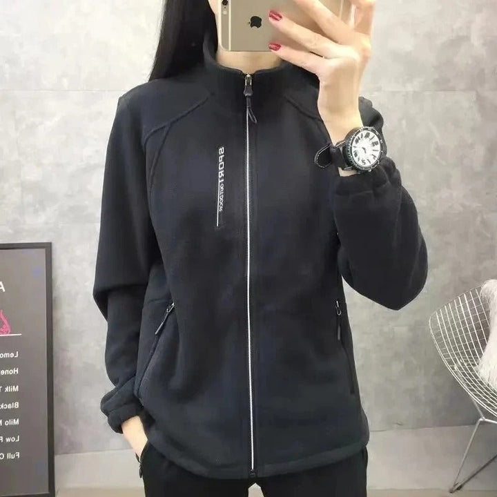 Drune | Warme Winter Fleece Jacke für Damen
