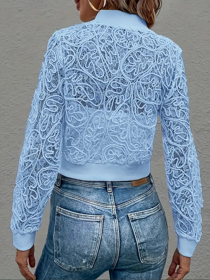 Drune | Crop Spitze Bomber