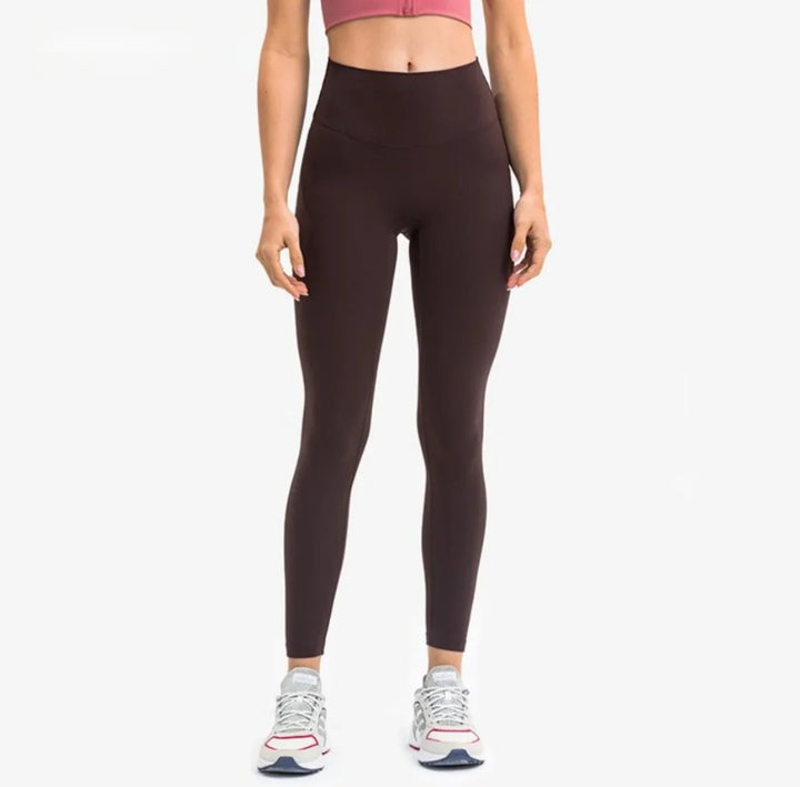 Drune | Hohe Taille Hüfte heben Yoga Sport neun-Punkt-Hose