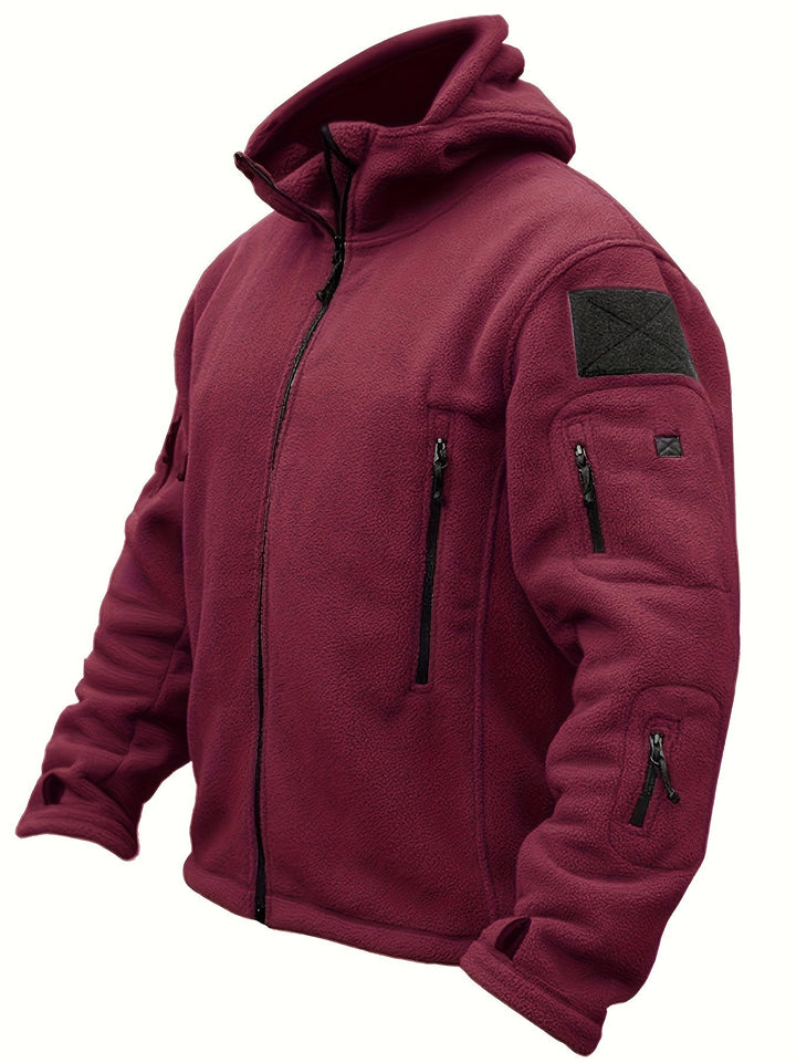 Drune | winddichte Fleecejacke für Männer - Perfekt für Aktivitäten im Freien