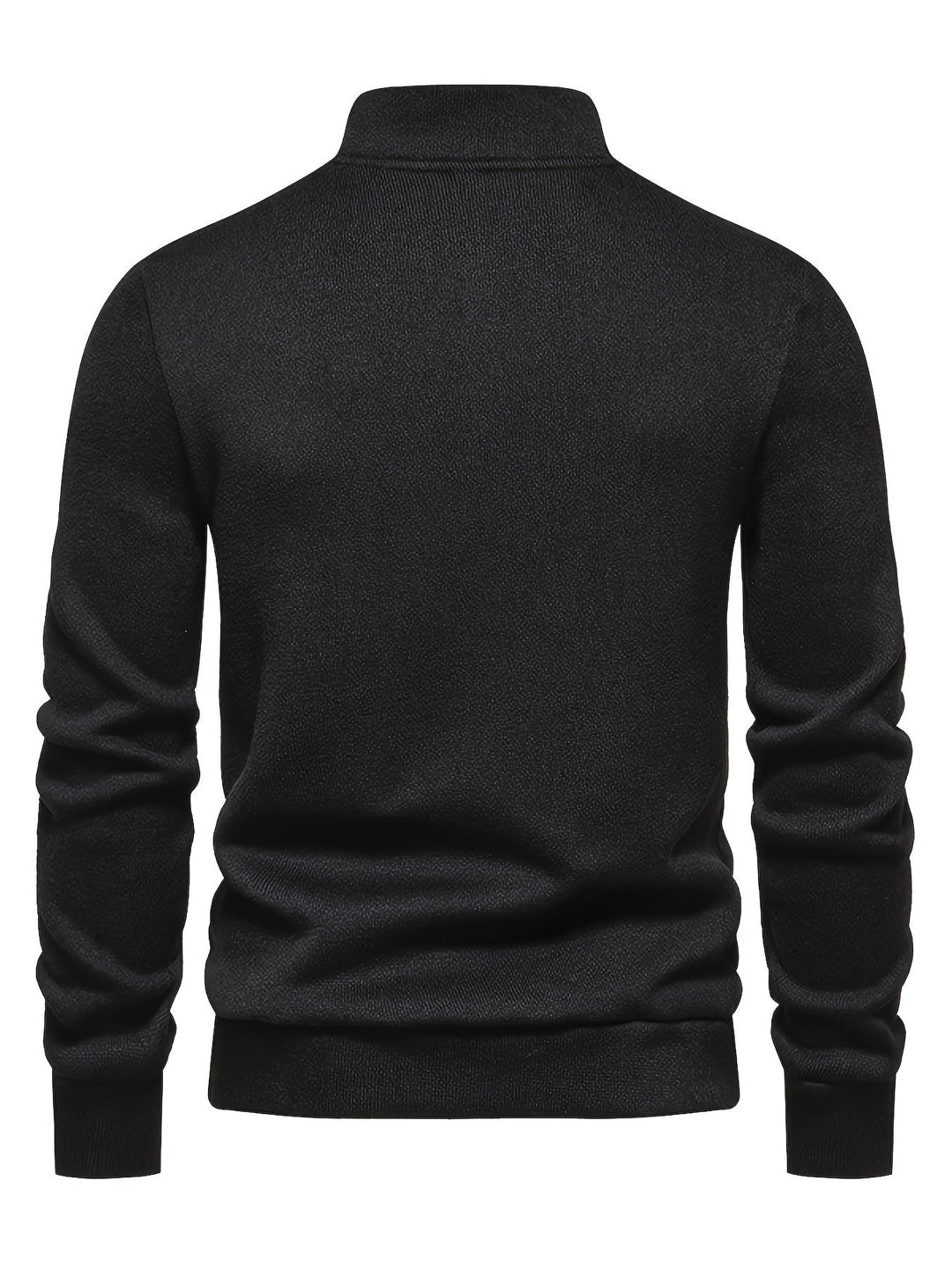Drune | Strickpullover mit Knöpfen und Hohem Kragen Bequem und Warm Acryl