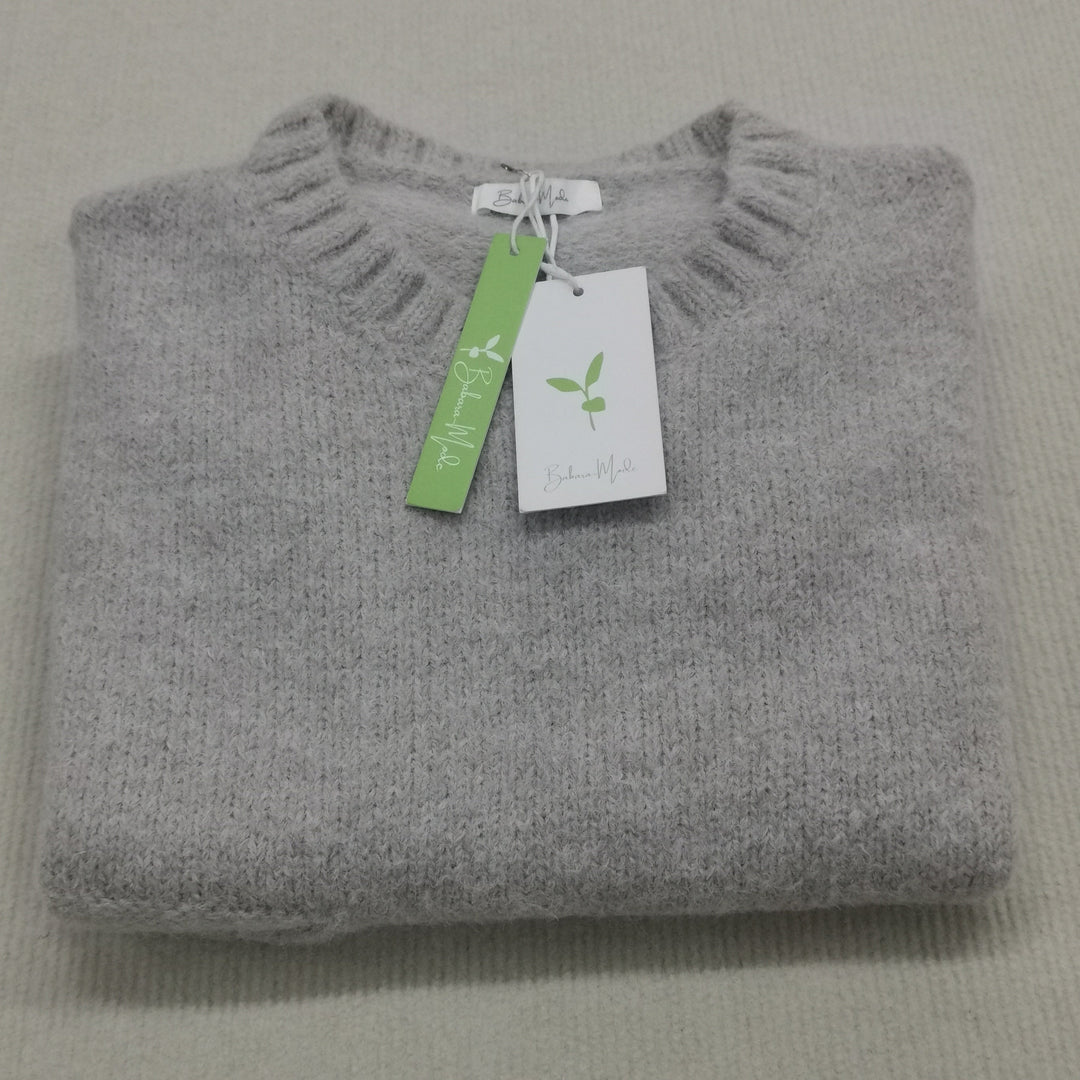 Drune | Übergroßer Strickpullover mit Tasche