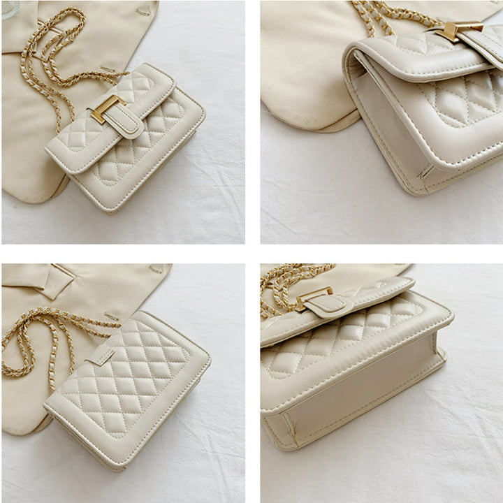 Drune | Beige Schultertasche