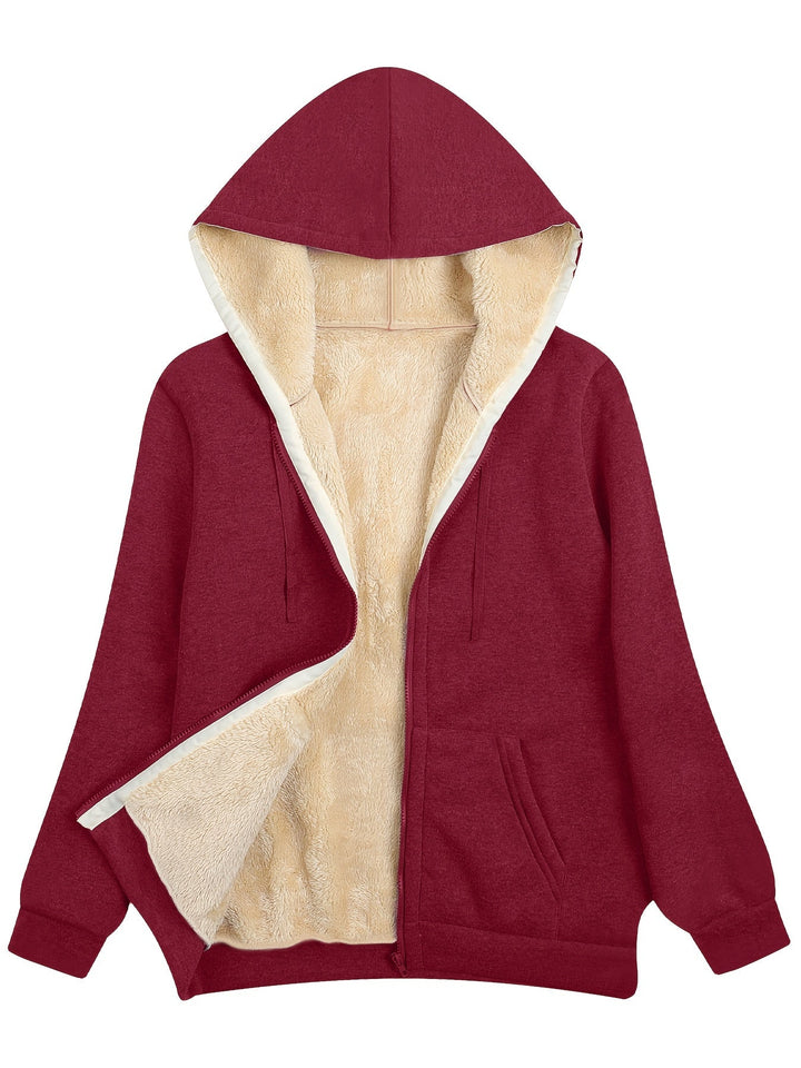 Drune | Bequeme Damen Zip up Jacke