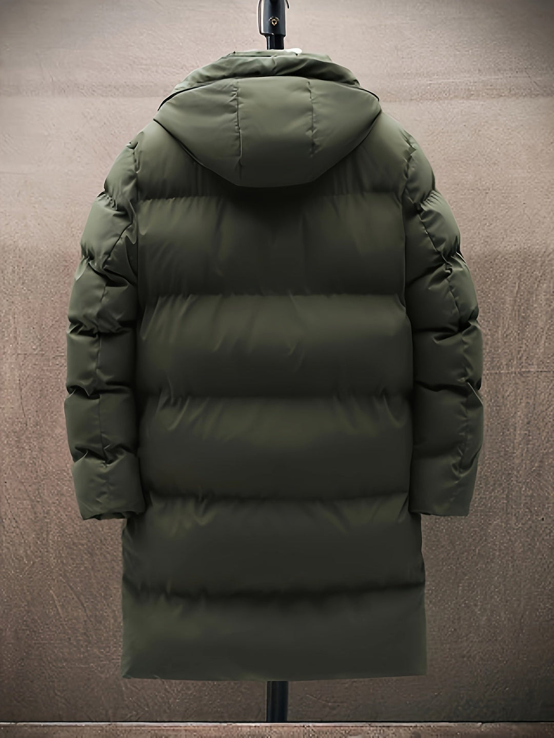 Drune | Dicke Lange Kapuzen Puffer Winterjacke Für Herren - Ideal für Winter