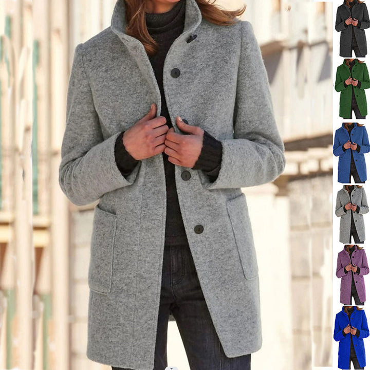 Drune | Stilvoller & Eleganter Button-Down-Mantel