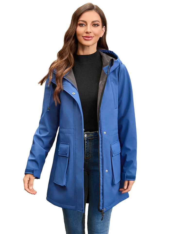 Drune | Wasserdichte Softshell-Jacke mit Kapuze für Damen Elina