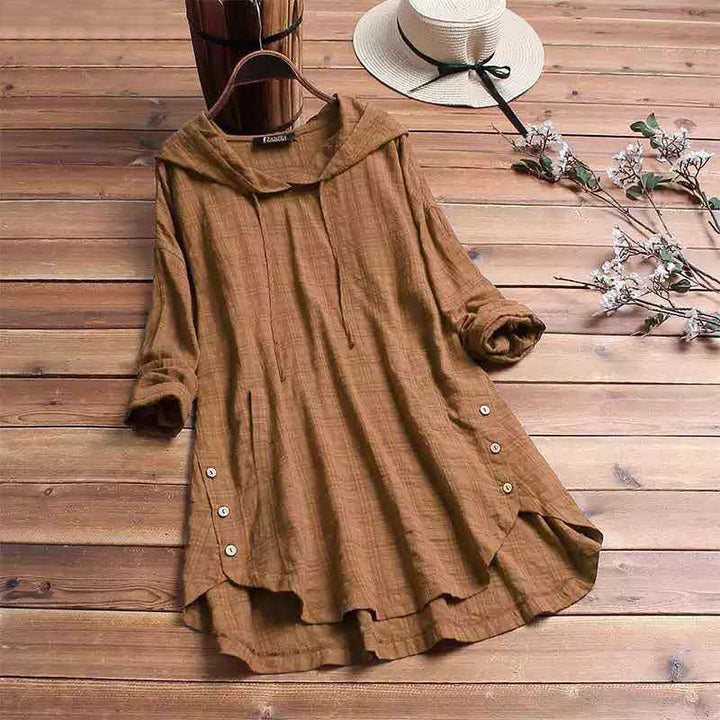 Drune | Karo Kapuzenpulli Gemütlicher Alltagslook