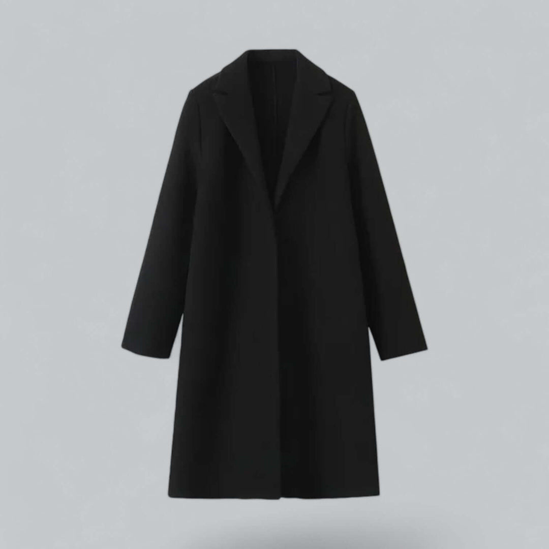 Drune | Frauen Eleganter Offener Front-Trenchcoat