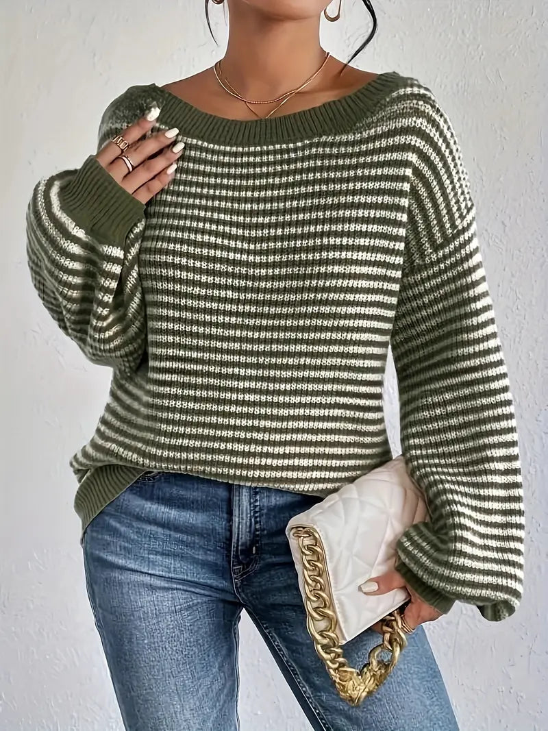 Drune | Strickpullover Mit Überschnittenen Schultern