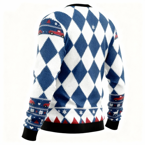 Drune | Hässlicher Weihnachts-Pullover Party [2025] | Verspielte Schneemann Edition