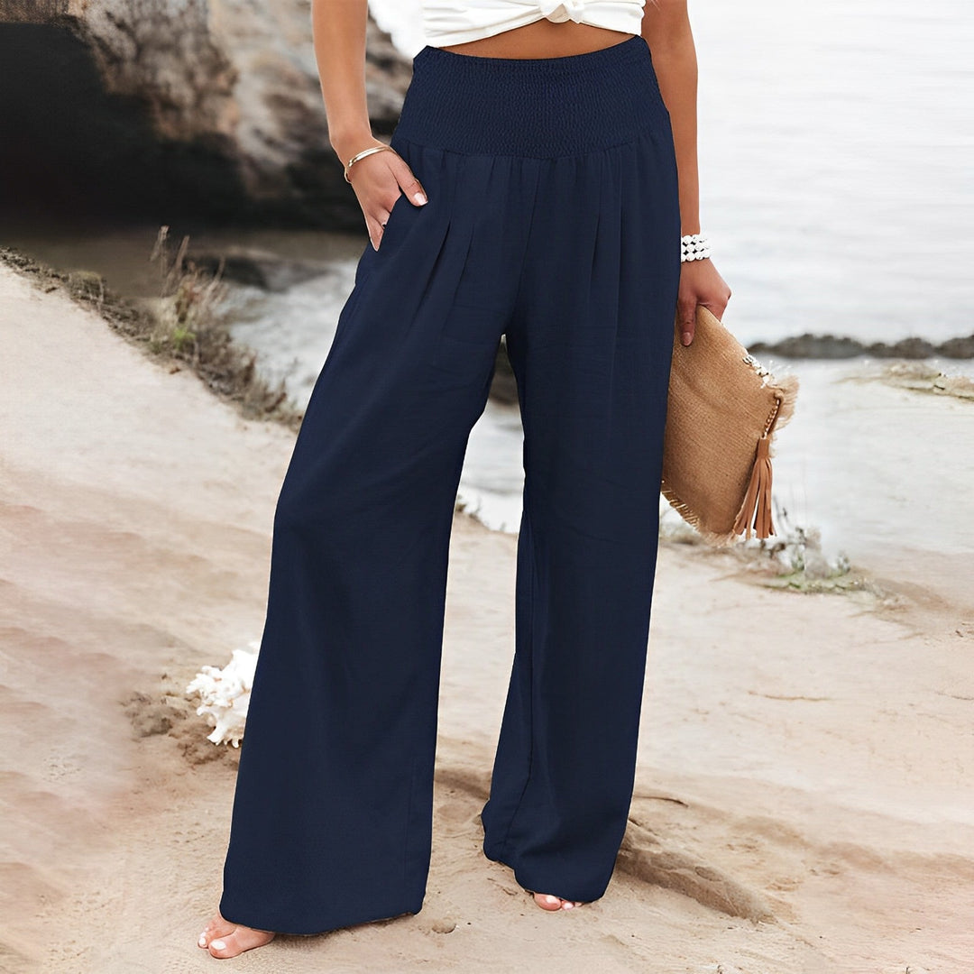 Drune | Luxuriöse Weite Hose für Damen