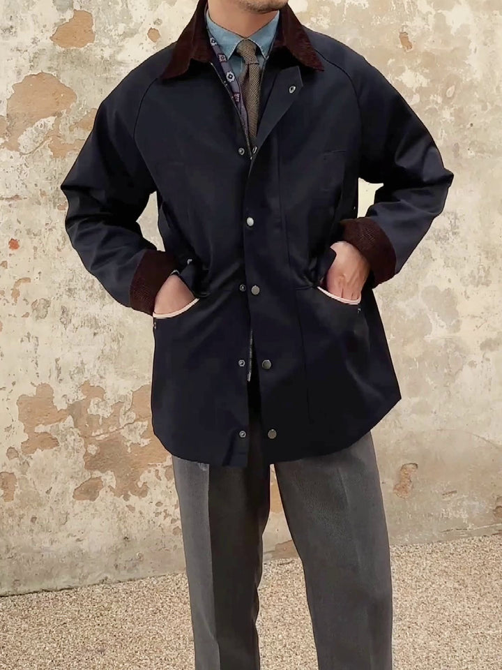 Drune | Vintage Cordjacke Herren