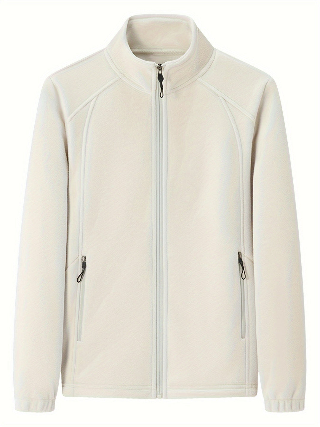Drune | Fleece-Außenjacke mit hohem Kragen und langen Ärmeln