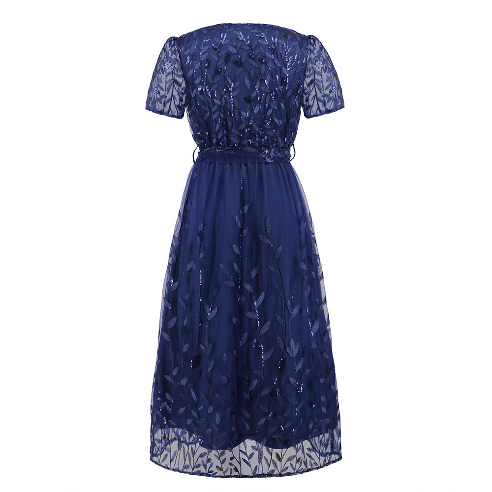Drune - Midikleid mit Pailletten