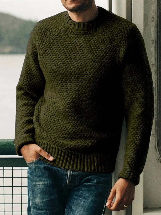 Drune | Klassische Baumwoll-Pullover für Männer