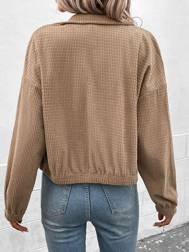 Drune | Langarmjacke mit niedergedrückter Schulter