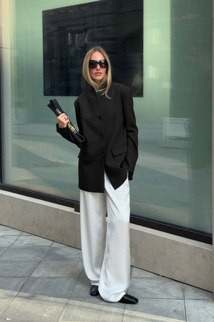 Drune | V-Ausschnitt Blazer Jacket
