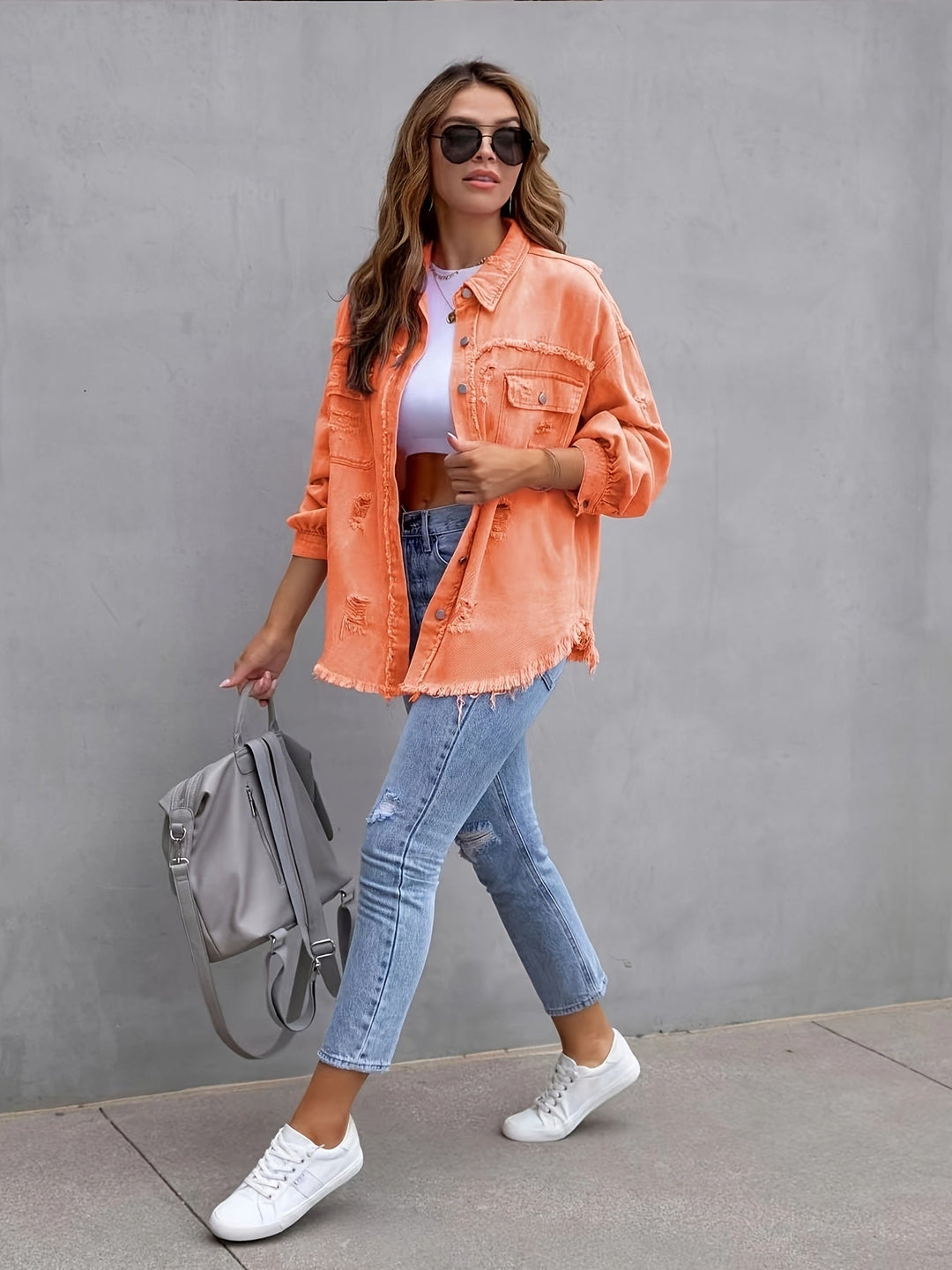 Drune | Denim Jacke